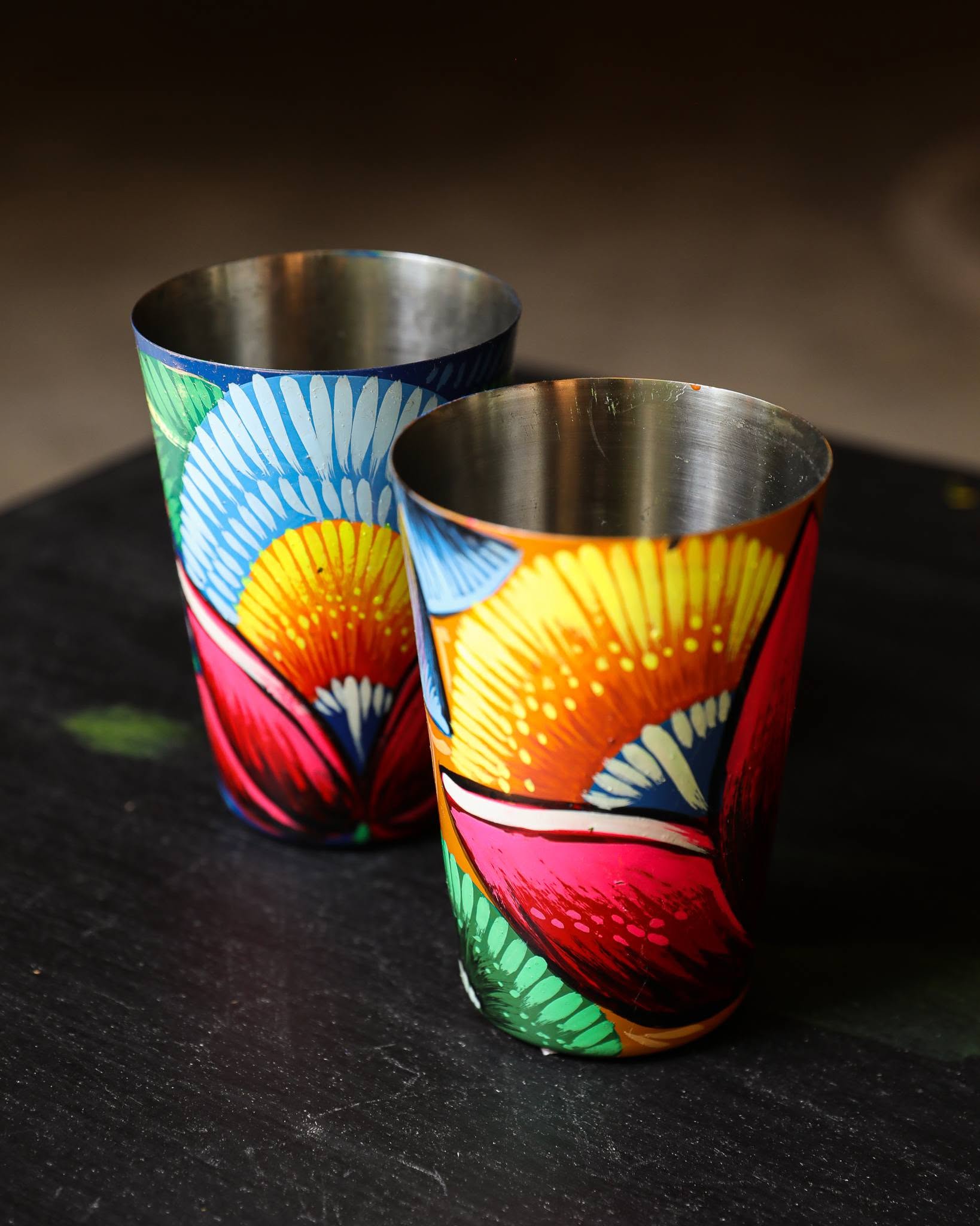 Painted Steel Glass