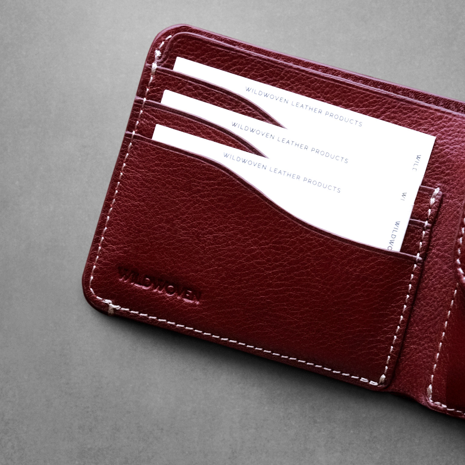 Enso – Classic Bifold Wallet - Crimson Tide